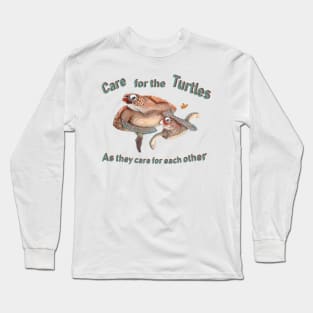 Two Turtles To Love Long Sleeve T-Shirt